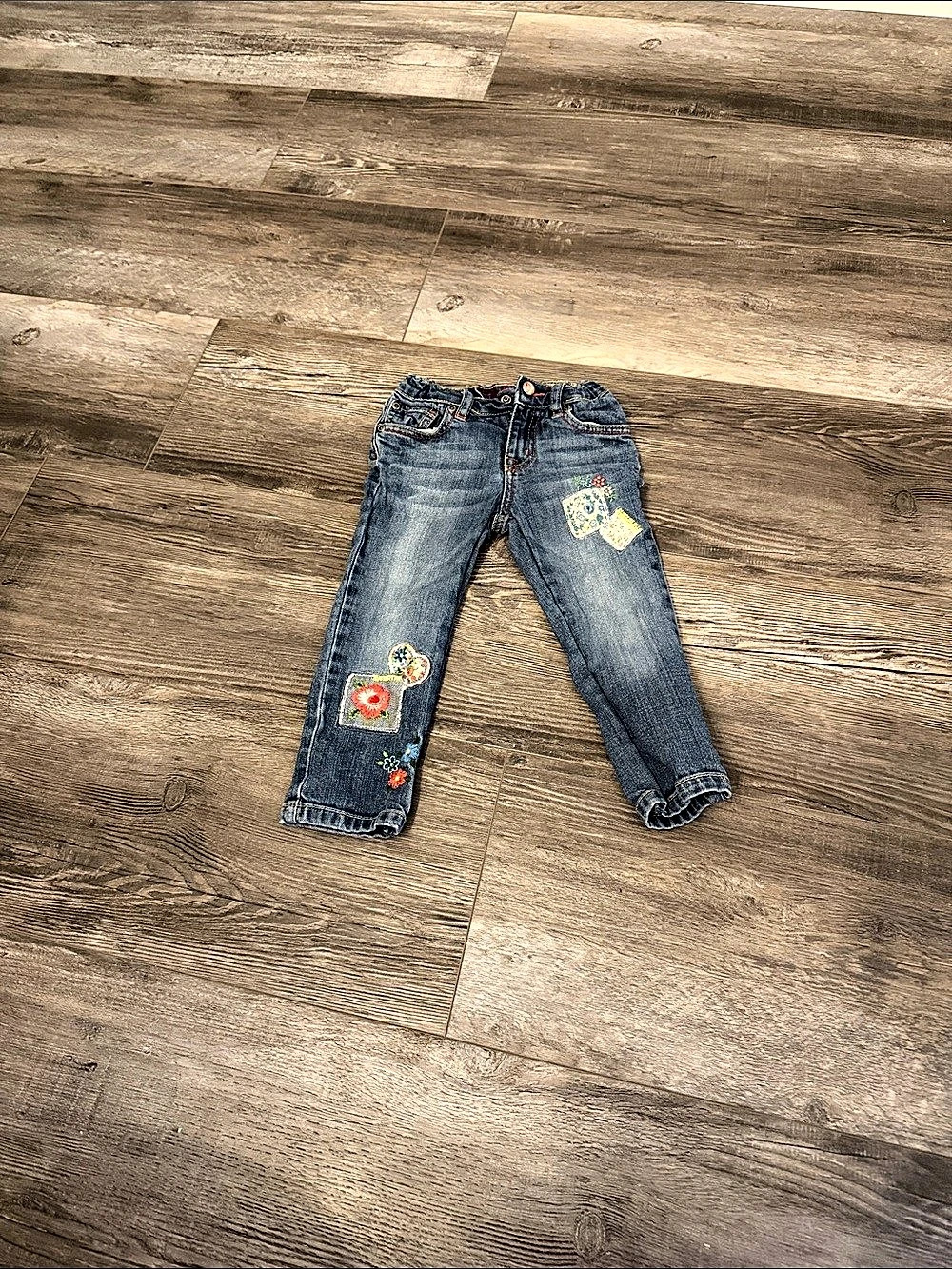 Replay Skinny Fit Girls Blue Skinny Jeans Size 4T